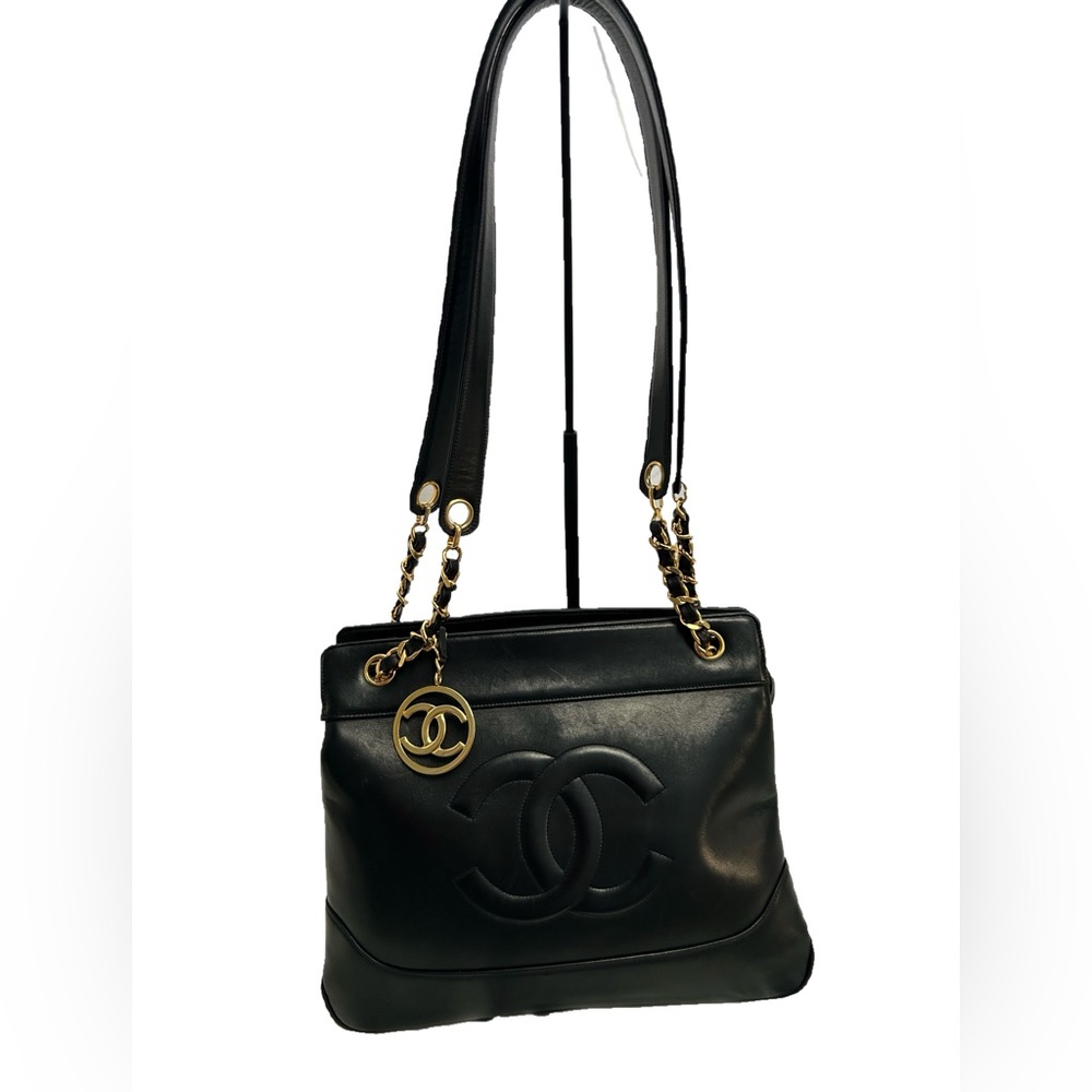 CHANEL Bag Cocomark tote bag chain shoulder shoulder bag